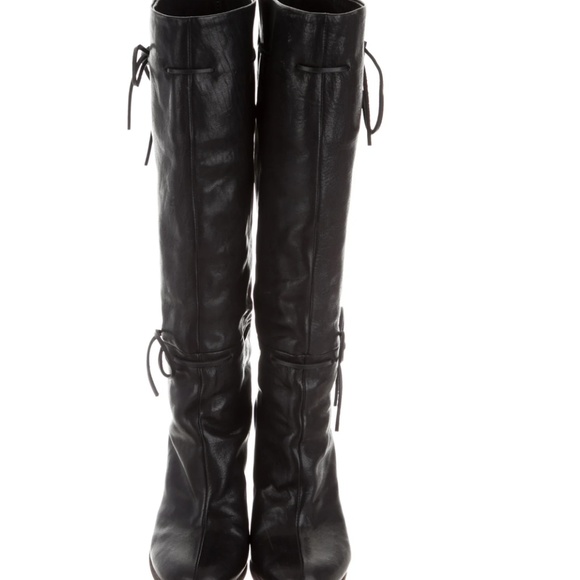 Fiorentini + Baker Leather Heel Boots - Picture 4 of 8